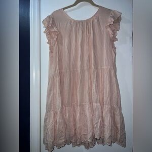 Wilfred Blush Pink Midi Dress